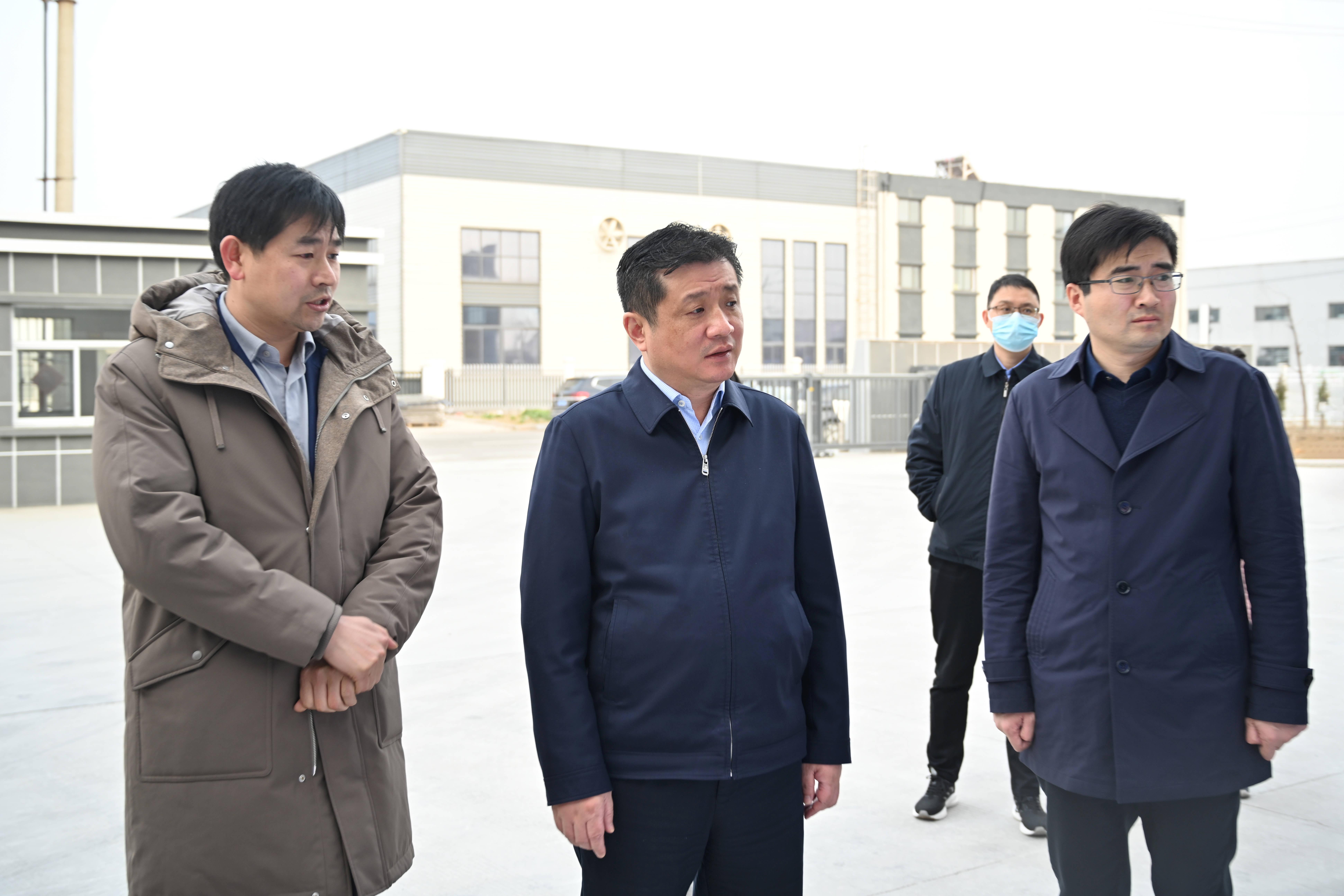 朱海波现场推进一季度拟竣工项目建设工作
