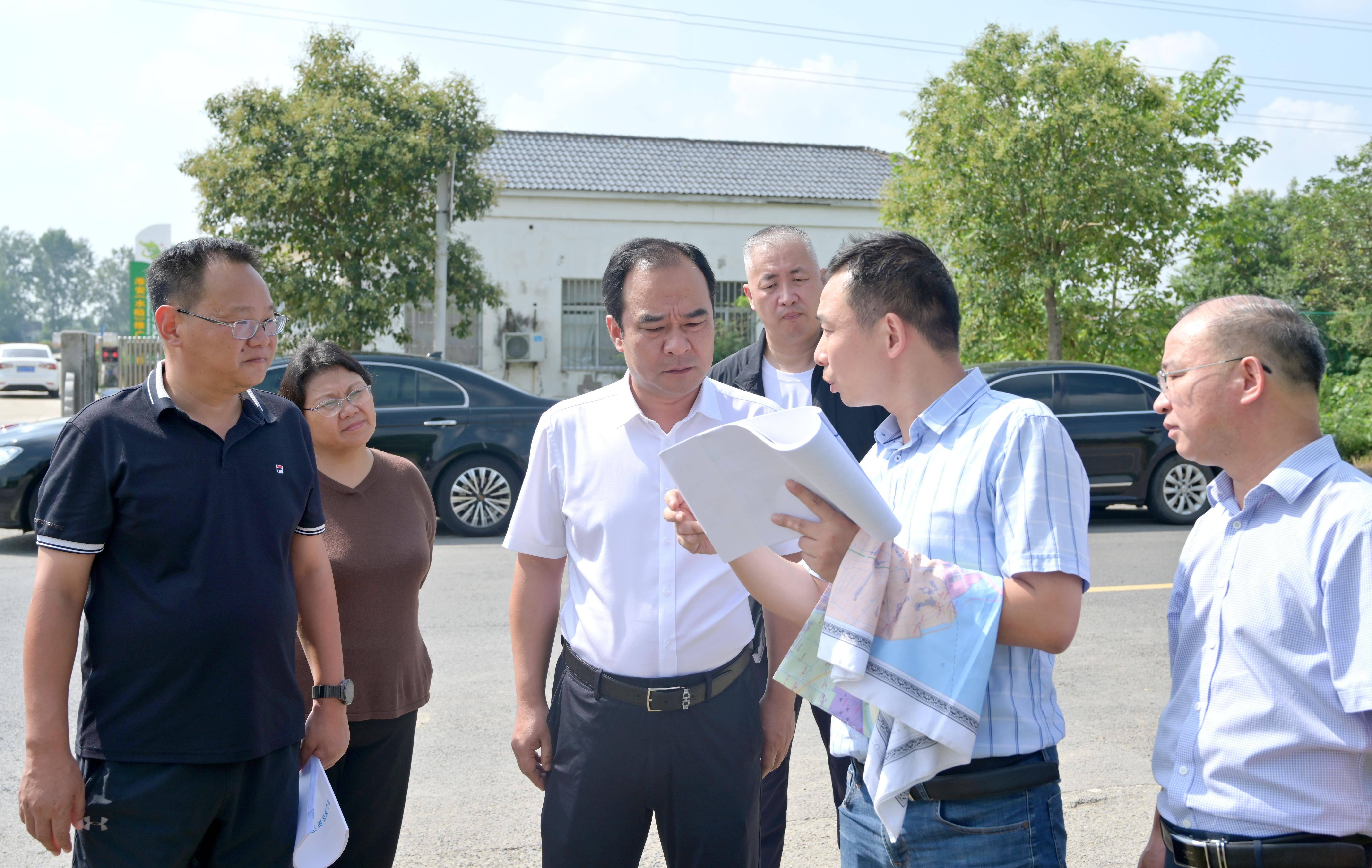 区领导调研推进“不淹不涝”城市建设