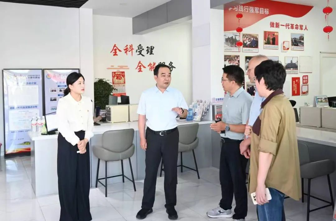 赵洪涛调研党建引领基层治理及村（社区）“两委...