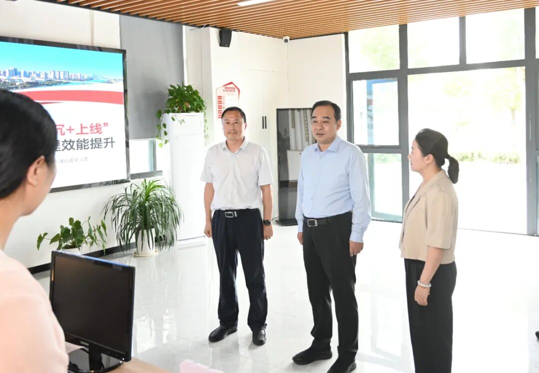 赵洪涛调研清浦街道工作